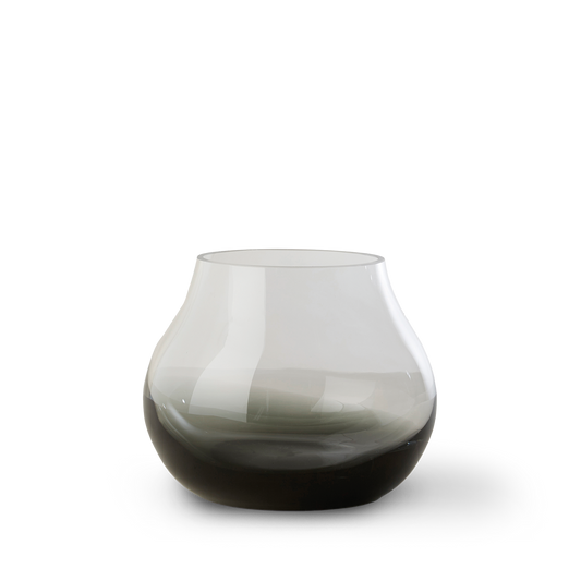 Flower Vase No.23 18cm Smoked Grey