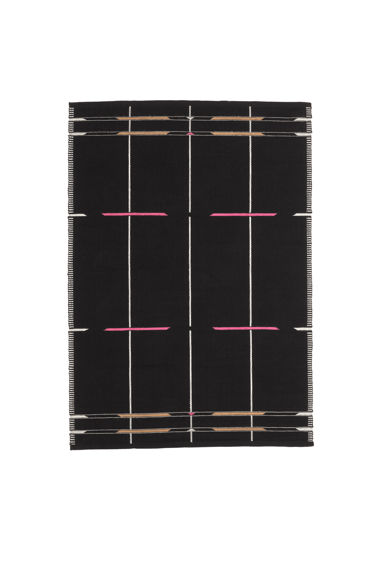 VK-9 Rug by Vibeke Klint for Nordic Modern in Black