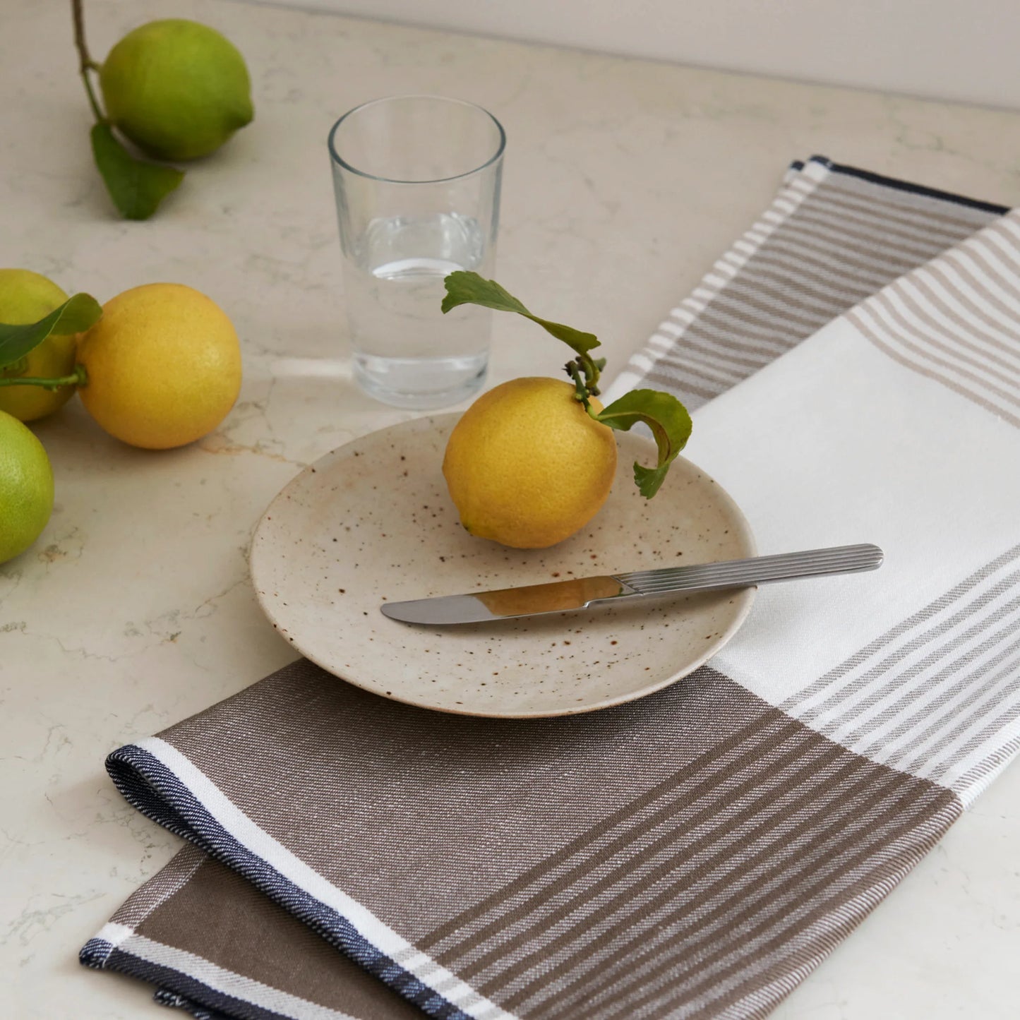 Becker 63 Walnut Tea Towel 50x80cm