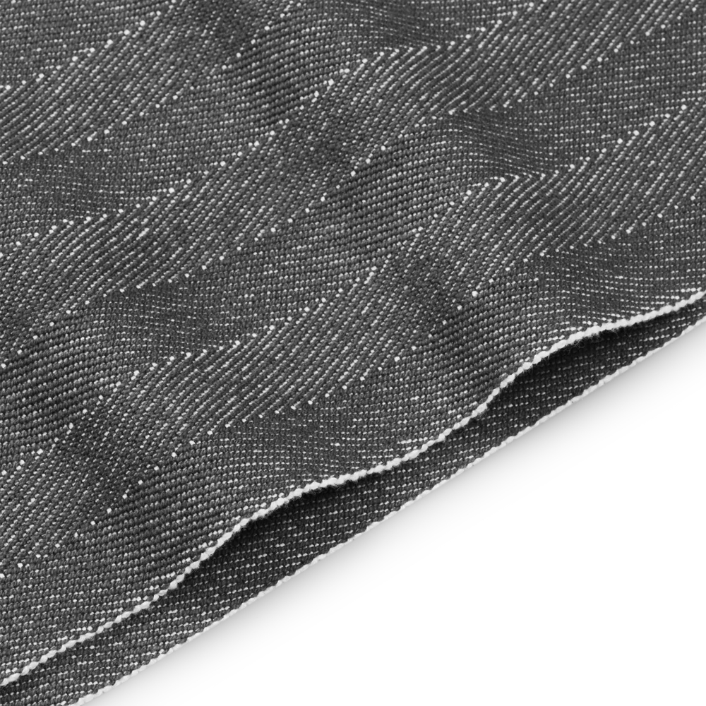 Herringbone Runner 44x150cm Asphalt