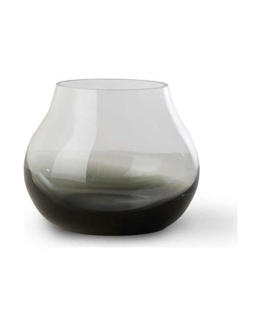 Flower Vase No.23 18cm Smoked Grey