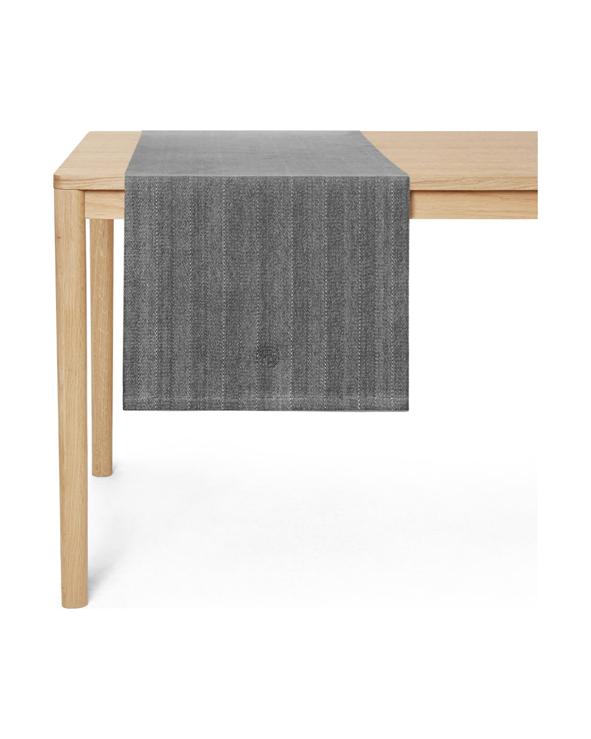 Herringbone Runner 44x150cm Asphalt