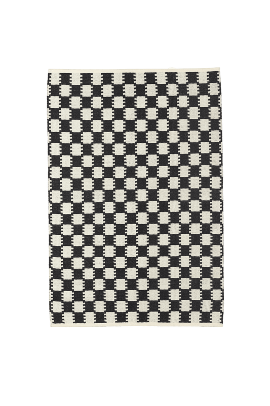 VK-5 Rug by Vibeke Klint for Nordic Modern in Black/White