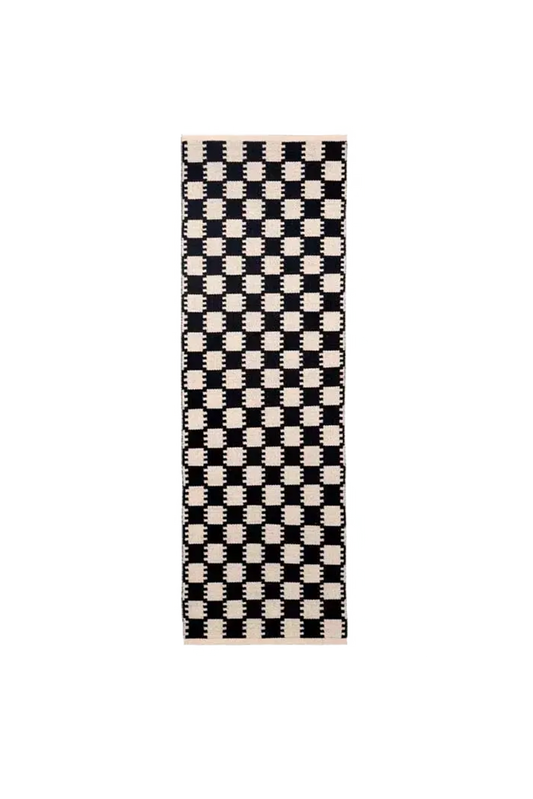 VK-5 Runner by Vibeke Klint for Nordic Modern in Black/White