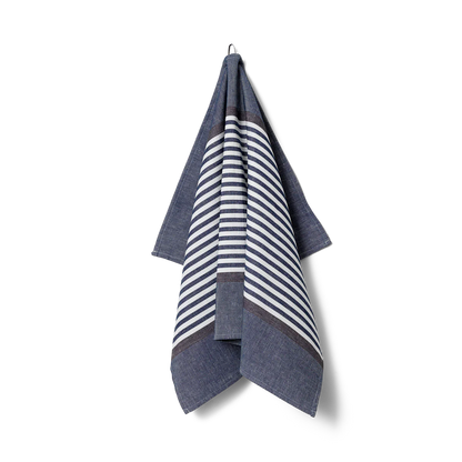 Abild Deep Blue Tea Towel 50x80cm