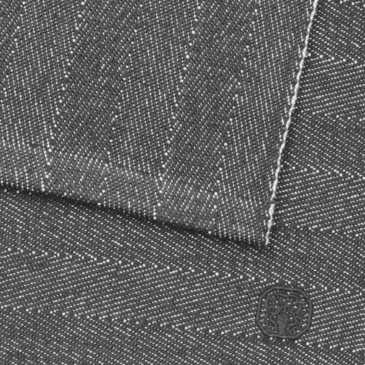 Herringbone Placemats Set of 2 36x50cm Asphalt