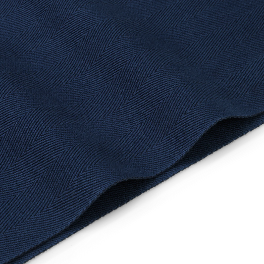 Herringbone Runner 44x150cm Deep Blue