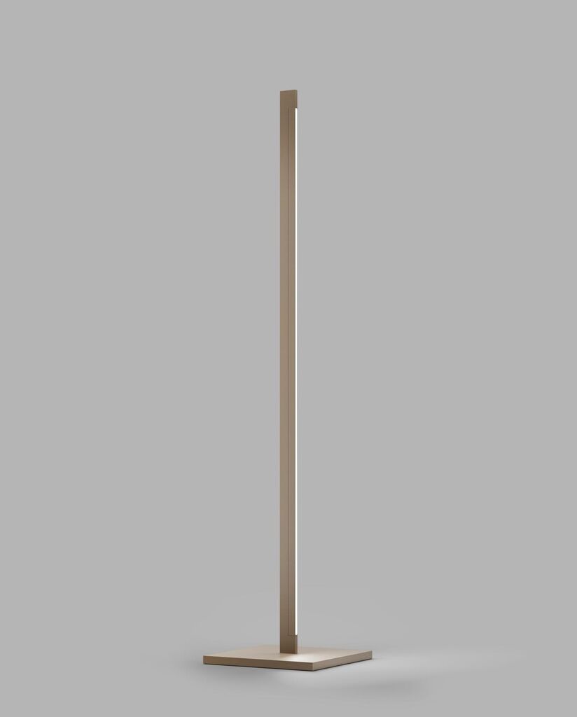 INLAY F1 Floor Lamp in Satin Gold finish