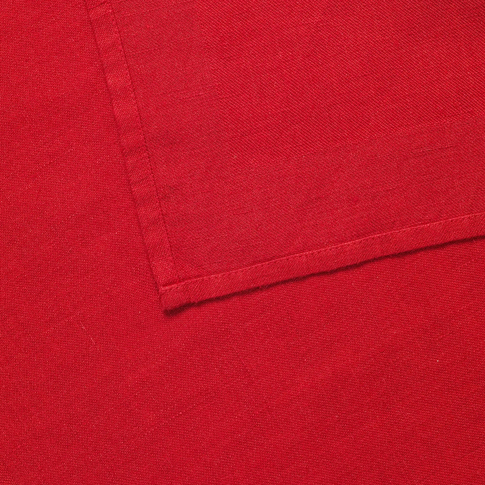 Plain Napkins Set of 2 45x45cm Deep Red