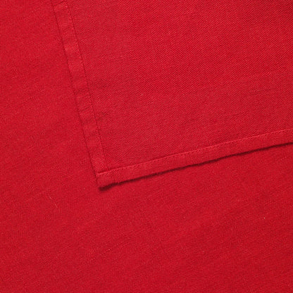 Plain Napkins Set of 2 45x45cm Deep Red