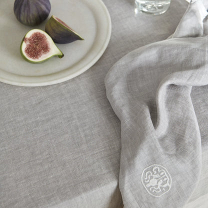 Plain Napkins Set of 2 45x45cm Grey